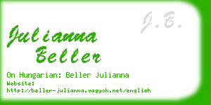 julianna beller business card